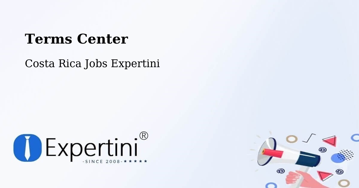 Terms of Service – Río Segundo - Costa Rica Jobs Expertini